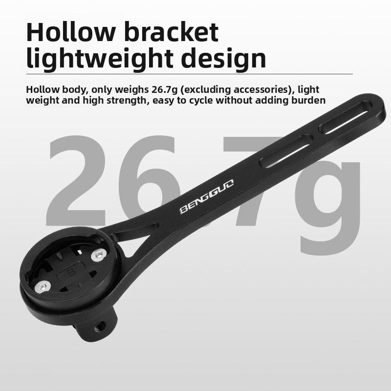 Lightweight Bike Computer Mount, One-Piece Extension Mount, Aluminum Alloy Cycling Mount - Blue V1265-AU-061-LAN