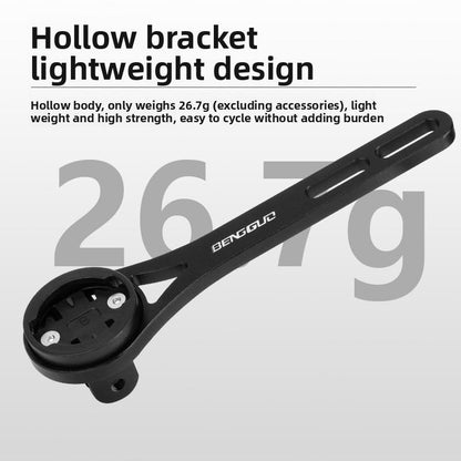 Lightweight Bike Computer Mount, One-Piece Extension Mount, Aluminum Alloy Cycling Mount - Blue V1265-AU-061-LAN