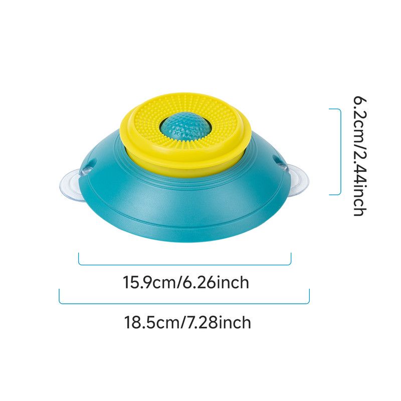 Slow Feeder Lick Bowl, Universal for Cats and Dogs, a Fun and Stimulating Feeding Tool - Blue V1265-AU-076-LAN