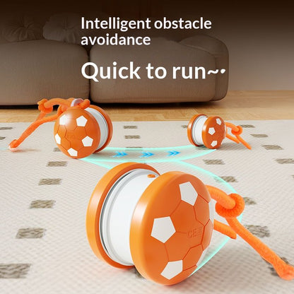Smart Self-Rolling Pet Toy, Durable Chew Ball for Cats and Dogs to Keep Themselves Entertained - Orange V1265-AU-079-CHENG