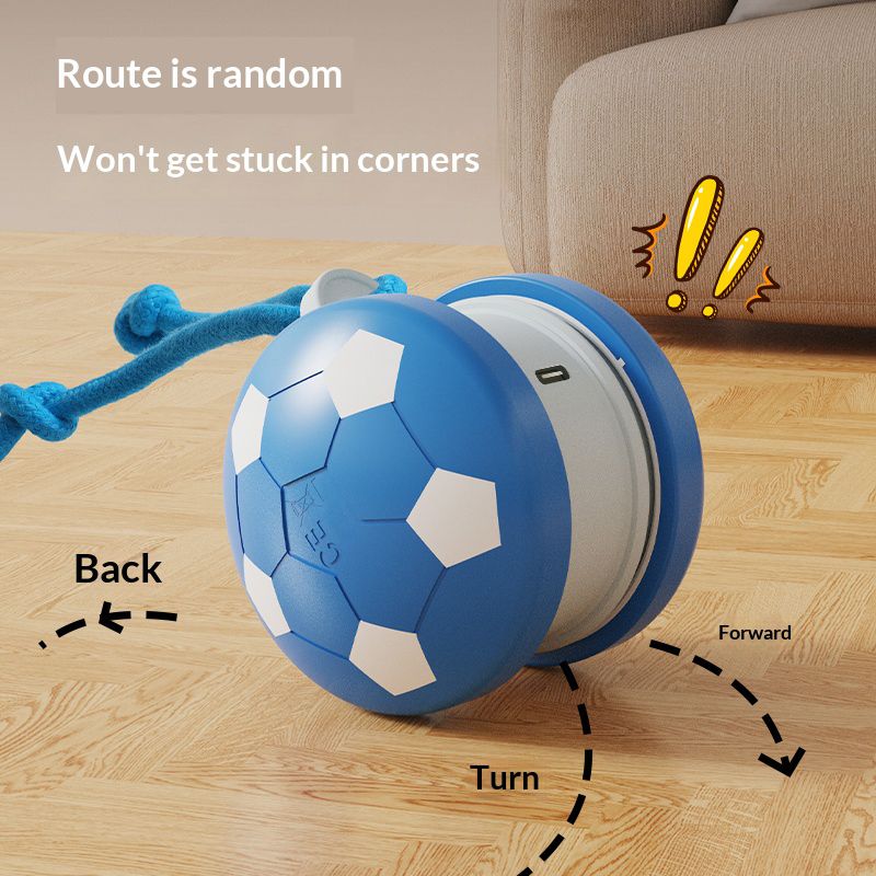 Smart Self-Rolling Pet Toy, Durable Chew Ball for Cats and Dogs to Keep Themselves Entertained - Orange V1265-AU-079-CHENG