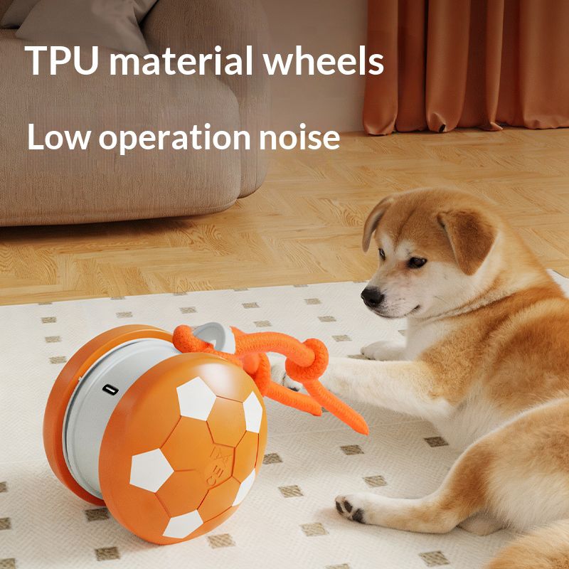 Smart Self-Rolling Pet Toy, Durable Chew Ball for Cats and Dogs to Keep Themselves Entertained - Blue V1265-AU-079-LAN