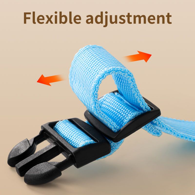 LED Light-Up Pet Collar, Large, Adjustable, USB Rechargeable, for Cats and Dogs, Nighttime Anti-Lost- Orange V1265-AU-081-CHENG
