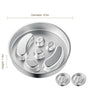 2-Piece Stainless Steel Slow Feeder Set for Pets, Reversible, for Cats and Dogs - Puppy Design V1265-AU-082-GOU-2
