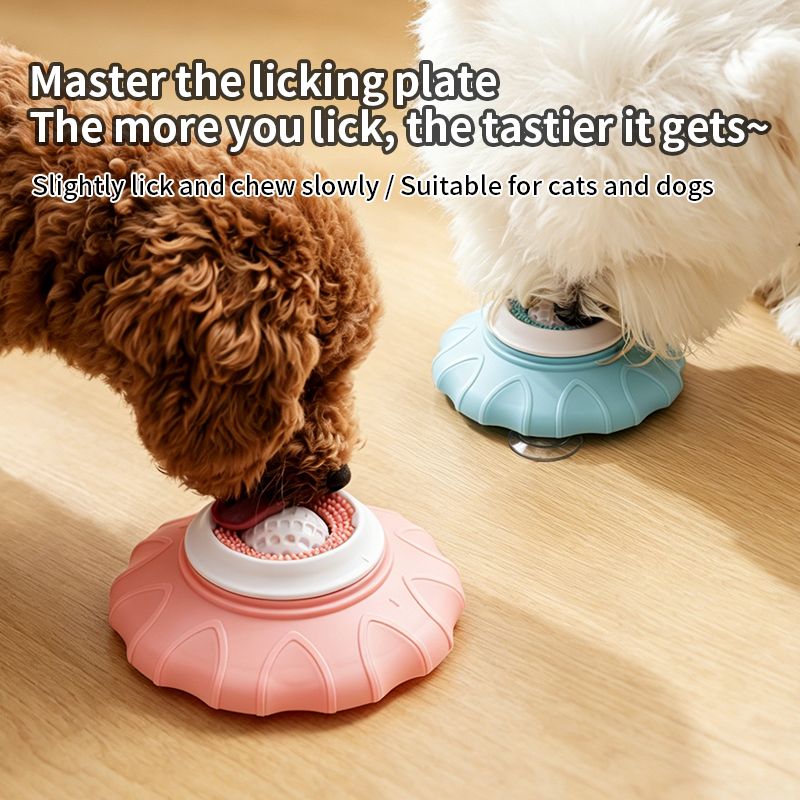 Slow Feeder Bowl for Pets, Non-Slip Puzzle Feeder for Cats and Dogs - Blue V1265-AU-083-LAN