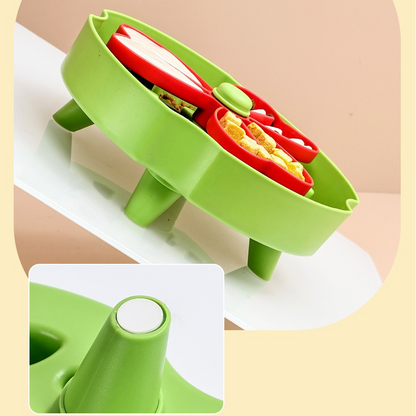 Detachable Rotating Slow-Feeding Pet Bowl, Non-Slip and Choke-Proof Feeding Bowl - Green V1265-AU-087-LV