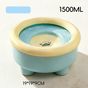 Anti-Splash Floating Pet Water Bowl, 1500ml Large Capacity, Tip-Proof and Chin-Dry Design - Blue V1265-AU-105-LAN