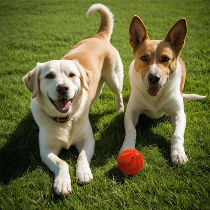 Smart Interactive Dog Toy Ball, Auto-Bouncing and Spinning, E-TPU Bite-Resistant and Rechargeable - Gray V1265-AU-106-HUI