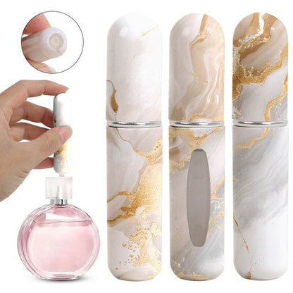 3-Pack - 5ml Portable Perfume Refill Bottles, Bottom-Fill Leak-Proof Travel Spray Bottles - Gray V1265-AU-116-HUI
