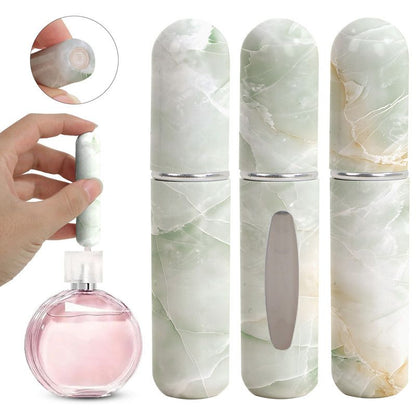 3-Pack - 5ml Portable Perfume Refill Bottles, Bottom-Fill Leak-Proof Travel Spray Bottles - Green V1265-AU-116-LV