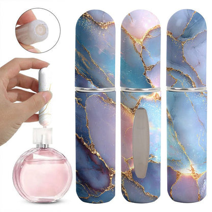 3-Pack - 5ml Portable Perfume Refill Bottles, Bottom-Fill Leak-Proof Travel Spray Bottles - Starry Blue V1265-AU-116-XINLAN