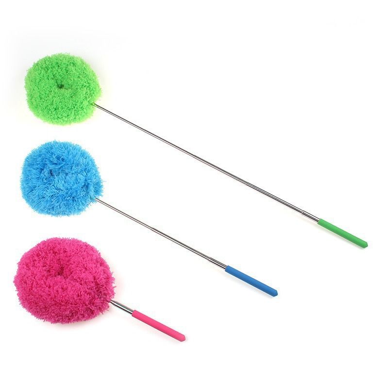 6-Pack, Telescopic Microfiber Duster with Extendable Handle, for High Ceiling & Fan Cleaning - Red V1265-AU-131-HONG-6