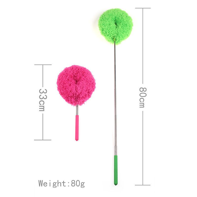 6-Pack, Telescopic Microfiber Duster with Extendable Handle, for High Ceiling & Fan Cleaning - Gray V1265-AU-131-HUI-6