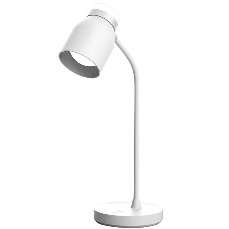 White Dimmable LED Night Light, Flicker-Free and Blue Light-Free, Cordless and Plug-in Dual-Purpose Desk Lamp V1265-AU-134-BAI