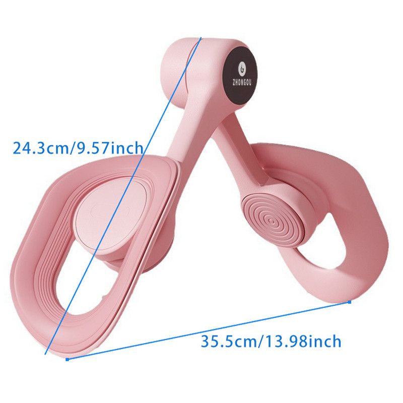 Blue - Multifunctional Thigh Master Trainer with Calorie & Time Counter, Home Kegel Exerciser for Inner V1265-AU-139-LAN