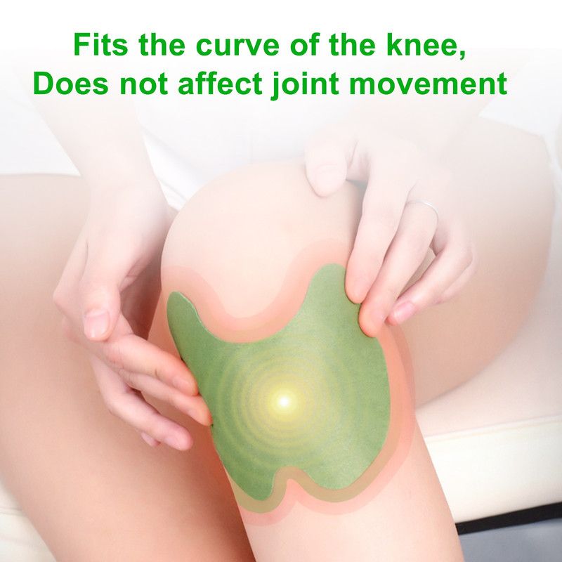 Mugwort Knee Joint Patches: Herbal Warm Compress Patches for Chronic Knee Pain and Relief from Cold Exposure V1265-AU-142-XI-4
