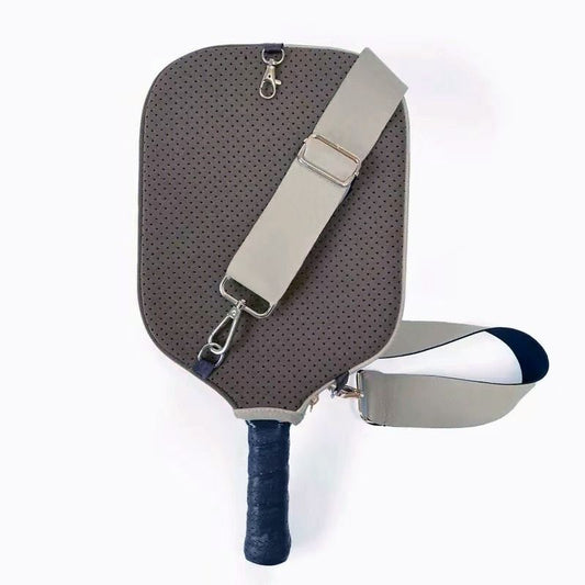 Pickleball Paddle Cover, Breathable Perforated Racket Protector Case with Zipper Pocket & Adjustable V1265-AU-156-HUI