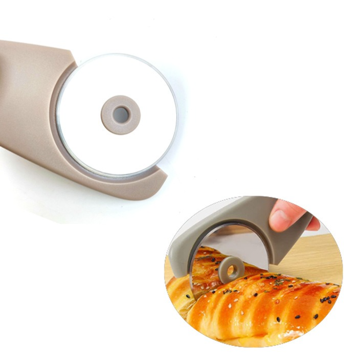 5 In 1 Portable Kitchen Gadget Set, Stainless Steel Pizza Cutter, Peeler, Cheese Grater, Garlic Grinder & V1265-AU-157-2
