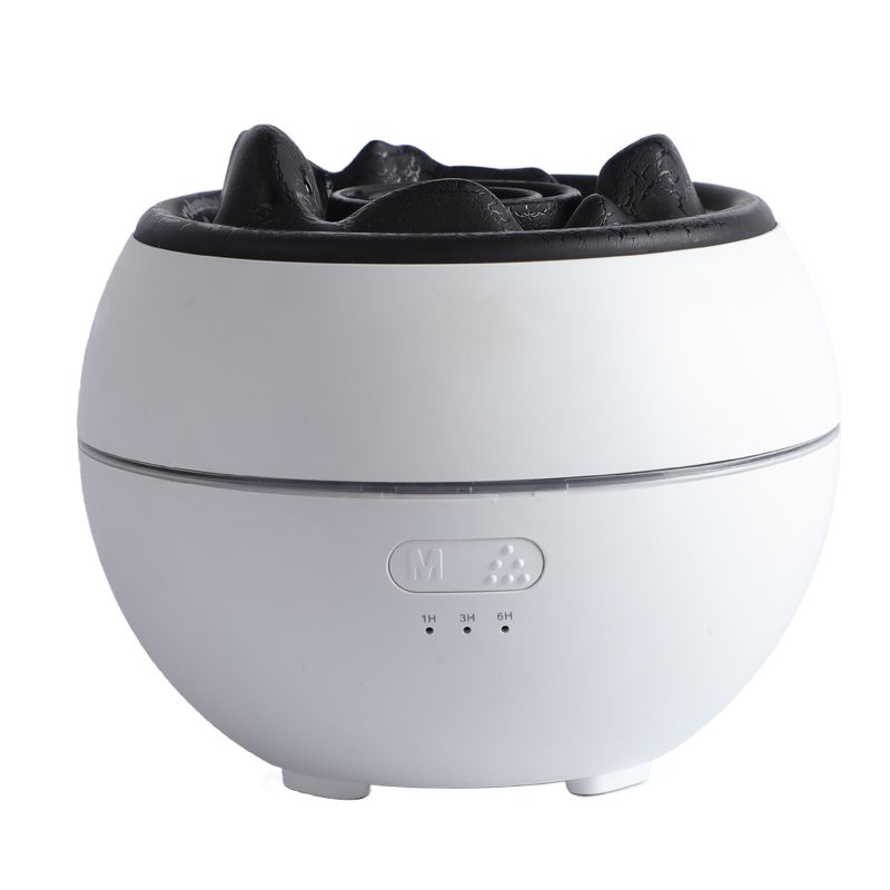 Volcano Flame Aroma Diffuser and Humidifier, 7-Color Changing Lava Fire Essential Oil Diffuser with Timer, V1265-AU-169-BAI