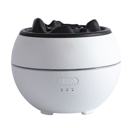Volcano Flame Aroma Diffuser and Humidifier, 7-Color Changing Lava Fire Essential Oil Diffuser with Timer, V1265-AU-169-BAI