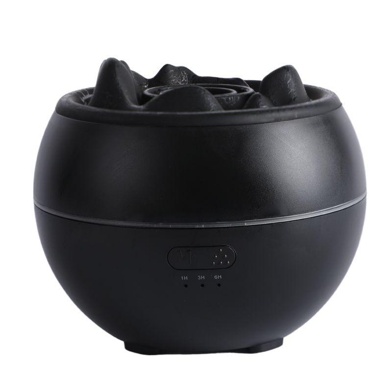Volcano Flame Aroma Diffuser and Humidifier, 7-Color Changing Lava Fire Essential Oil Diffuser with Timer, V1265-AU-169-HEI