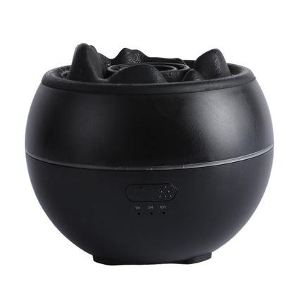 Volcano Flame Aroma Diffuser and Humidifier, 7-Color Changing Lava Fire Essential Oil Diffuser with Timer, V1265-AU-169-HEI