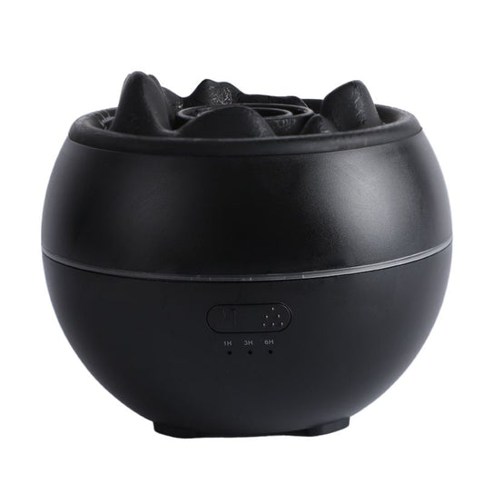 Volcano Flame Aroma Diffuser and Humidifier, 7-Color Changing Lava Fire Essential Oil Diffuser with Timer, V1265-AU-169-HEI
