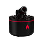 Cannon-Shaped Smoke Ring Aroma Diffuser and Humidifier, 2 Mist Modes, RGB Color-Changing Lava Lamp Essential V1265-AU-171-HEI