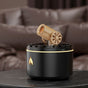Cannon-Shaped Smoke Ring Aroma Diffuser and Humidifier, 2 Mist Modes, RGB Color-Changing Lava Lamp Essential V1265-AU-171-HEIJIN