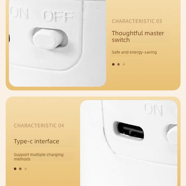 Remote Control Touch Bedside Night Light with Digital Clock, 3 Color Temperature & Dimmable LED Table V1265-AU-174-BAI