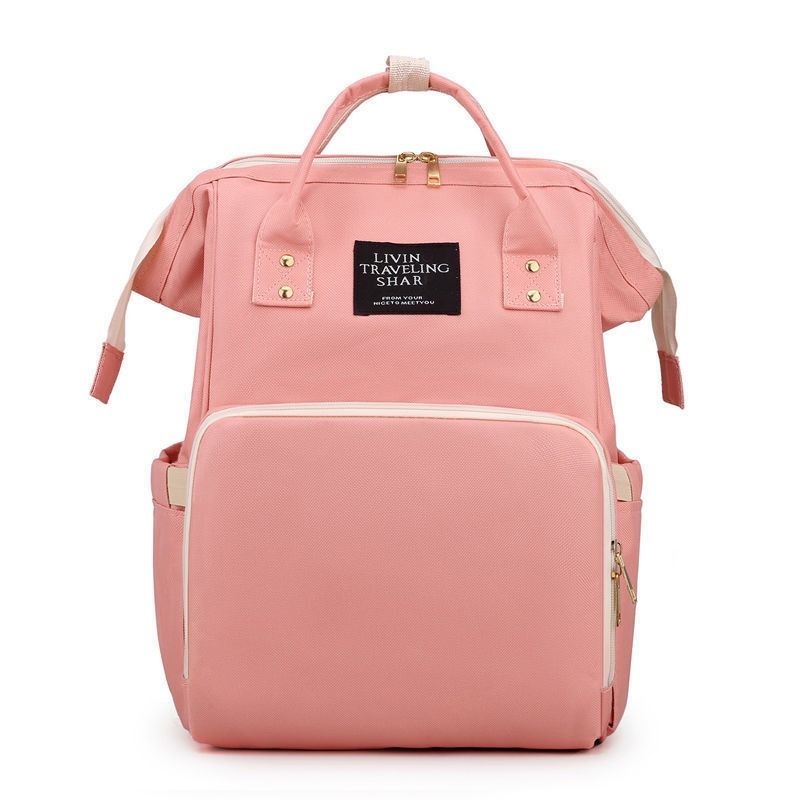 Large Capacity Dry/Wet Separate Nylon Backpack, Multifunctional Portable, Multi-Pocket Baby Diaper Bag V1265-AU-175-FEN
