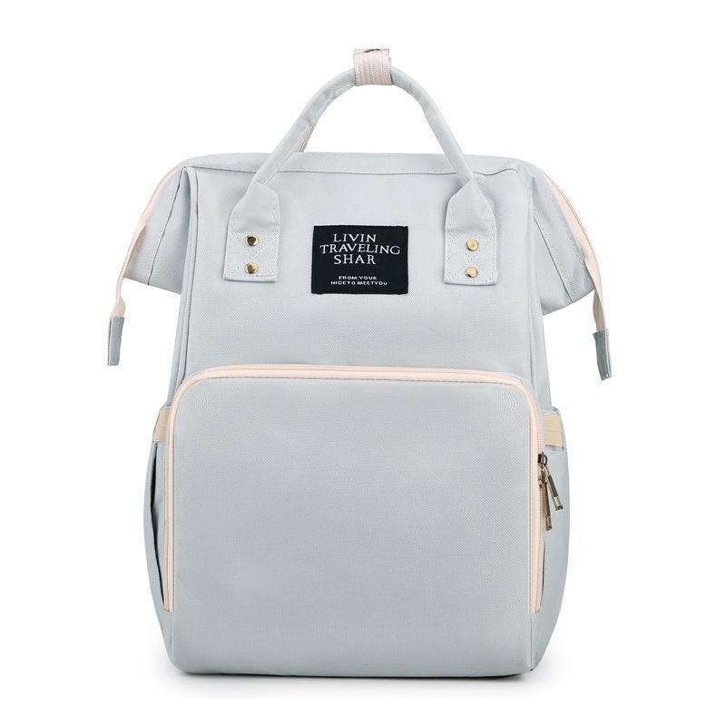 Large Capacity Dry/Wet Separate Nylon Backpack, Multifunctional Portable, Multi-Pocket Baby Diaper Bag V1265-AU-175-HUI