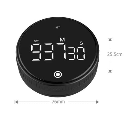 Rotating Digital Kitchen Timer, 999-Minute LED Display Timer with Magnetic Back & Stand, Type-C, for Studying V1265-AU-198-BAI