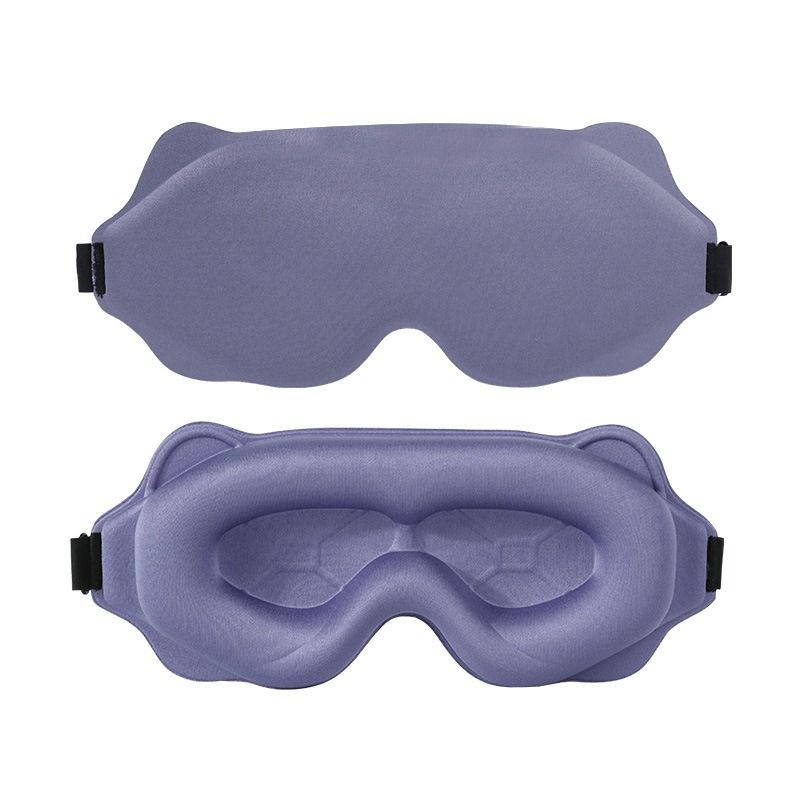 3D Contoured Sleep Mask, Breathable Fabric with Adjustable Strap, Light-Blocking Eye Mask for Sleeping, V1265-AU-200-ZI