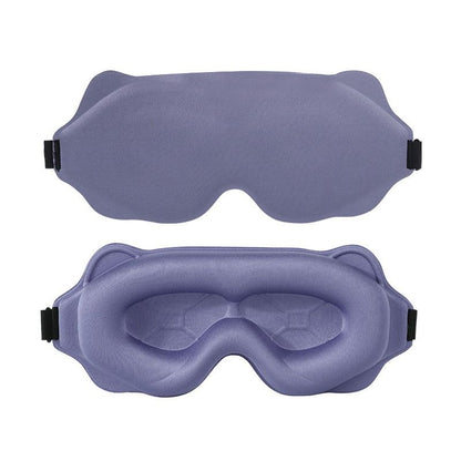 3D Contoured Sleep Mask, Breathable Fabric with Adjustable Strap, Light-Blocking Eye Mask for Sleeping, V1265-AU-200-ZI