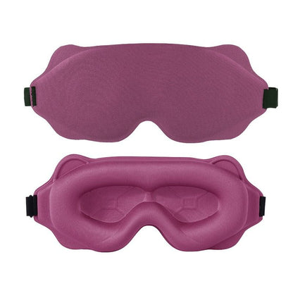 3D Contoured Sleep Mask, Breathable Fabric with Adjustable Strap, Light-Blocking Eye Mask for Sleeping, V1265-AU-200-ZIHONG