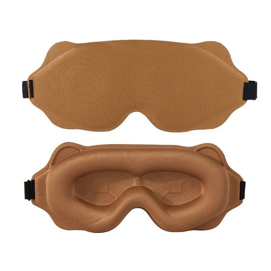 3D Contoured Sleep Mask, Breathable Fabric with Adjustable Strap, Light-Blocking Eye Mask for Sleeping, V1265-AU-200-ZONG