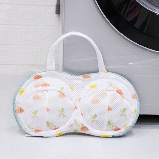 3D Support Bra Laundry Bag, Thick Mesh Bra Wash Bag with Zipper & Handle, Anti-Deformation Bra Protector for V1265-AU-210-CH