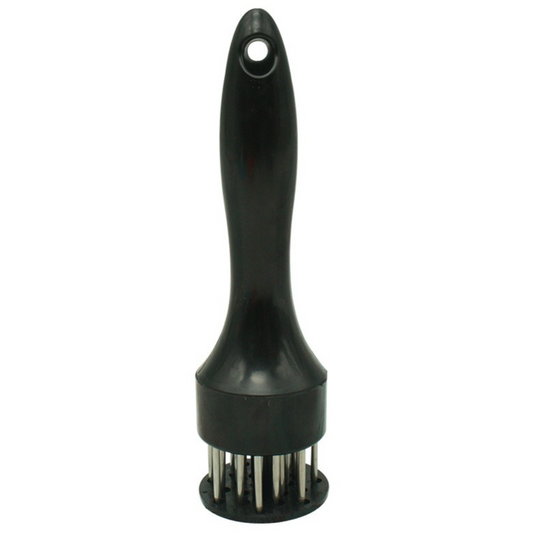 Stainless Steel Meat Tenderizer, 2.5cm Needle Pricker with Safety Guard & Automatic Rebound, for Steak, Pork, V1265-AU-214-HEI