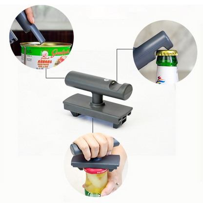 Multi-Function Jar Opener, Adjustable Non-Slip Lid Opener for 20mm-100mm Caps, ABS & Stainless Steel, Easy to V1265-AU-217-HUI