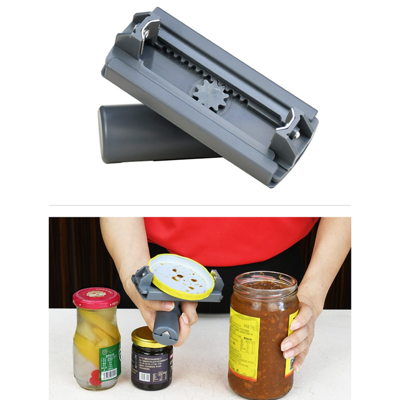 Multi-Function Jar Opener, Adjustable Non-Slip Lid Opener for 20mm-100mm Caps, ABS & Stainless Steel, Easy to V1265-AU-217-HUI
