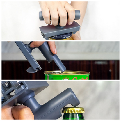 Multi-Function Jar Opener, Adjustable Non-Slip Lid Opener for 20mm-100mm Caps, ABS & Stainless Steel, Easy to V1265-AU-217-LAN