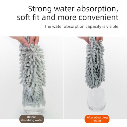 Chenille Duster, Highly Absorbent & Dust-Trapping Cleaning Brush, Reusable for Home, High Places, Crevices, V1265-AU-224-FEN-2