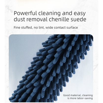 Chenille Duster, Highly Absorbent & Dust-Trapping Cleaning Brush, Reusable for Home, High Places, Crevices, V1265-AU-224-FEN-2