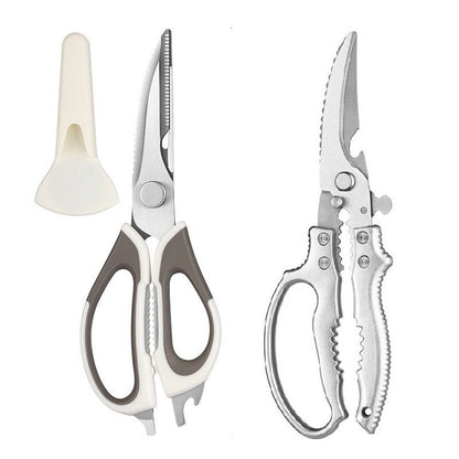 2-Pack Kitchen Scissors Set, Heavy Duty Chicken Bone Shears & Detachable Kitchen Shears, 3Cr13 Stainless V1265-AU-226-Y-BAI