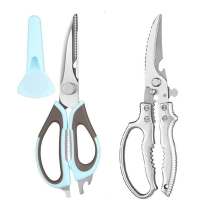 2-Pack Kitchen Scissors Set, Heavy-Duty Chicken Bone Shears & Detachable Kitchen Shears, 3Cr13 Stainless V1265-AU-226-Y-LAN