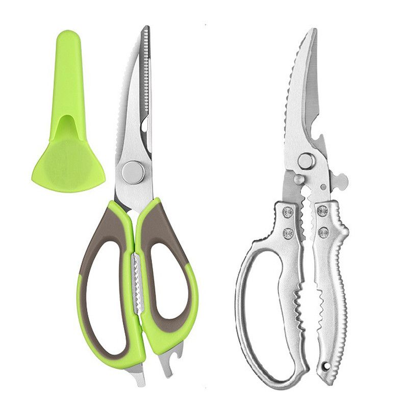 2-Pack Kitchen Scissors Set, Heavy-Duty Chicken Bone Shears & Detachable Kitchen Shears, 3Cr13 Stainless V1265-AU-226-Y-LV