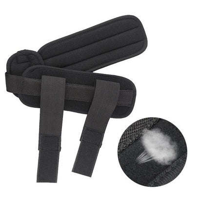 Adjustable Ankle Brace, Breathable Stabilizer Splint for Sprain Recovery & Sports Protection - Black L V1265-AU-236-HEI-L