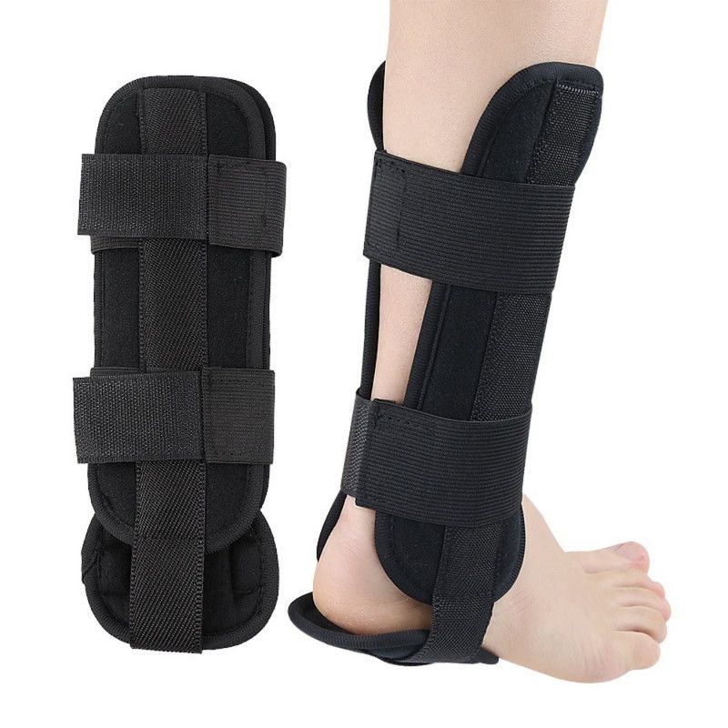 Adjustable Ankle Brace, Breathable Stabilizer Splint for Sprain Recovery & Sports Protection - Black M V1265-AU-236-HEI-M
