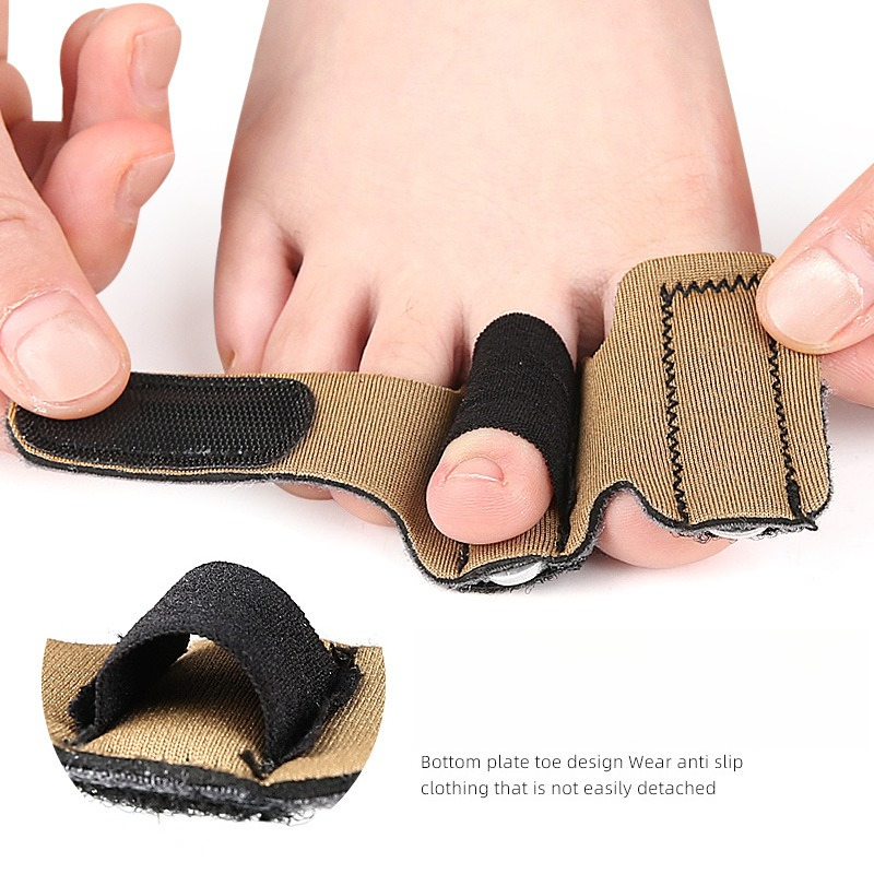 Adjustable Toe Splint Wraps, Hammer Toe Corrector for Curled/Claw Toes, Aluminum Brace Support for Daily Wear V1265-AU-238-2